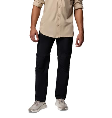 Image of Columbia Men Loose Mid Rise Omni-Wick Ridge Convertible Hiking and Trekking Pant