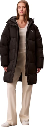 Calvin Klein Donna Cappotto Piumino Belted Midweight Long con...
