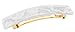 France Luxe Classic Rectangle Barrette - Flake