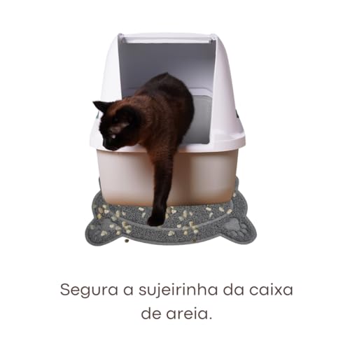 Tapete Pet em PVC, Jogo Americano, Tapete Cachorro, para Comedouro e Bebedouro, Caixa de Areia, Gato