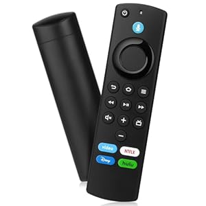 Replacement Voice Remote Compatible with Fire-Smart TV Lite,TVs Stick(4K/4K Max),TV Cube (1st/2nd/3rd Gen),and for Smart TVs (3rd Gen),for Insignia-Pioneer Smart TVs，Not for Samsung-TV