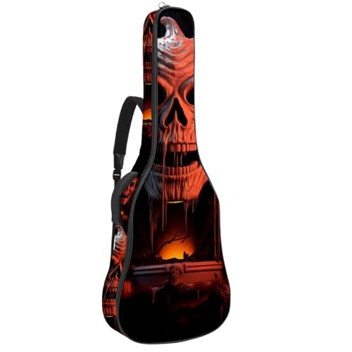 Sac de guitare Halloween pour aller en cours de musique et répéter avec style