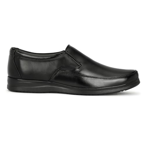 Image of Leatherful Formal Moccasin Shoes for Men | Full Grain Genuine Leather | PU Sole & Nappa Lining | Office | Party | Smart Casual YKMC