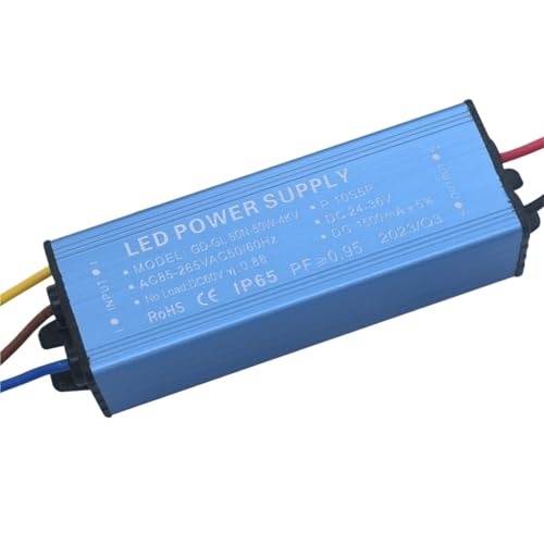 Pilote LED 50W alimentation 1500mA pour réparer un projecteur extérieur grillé