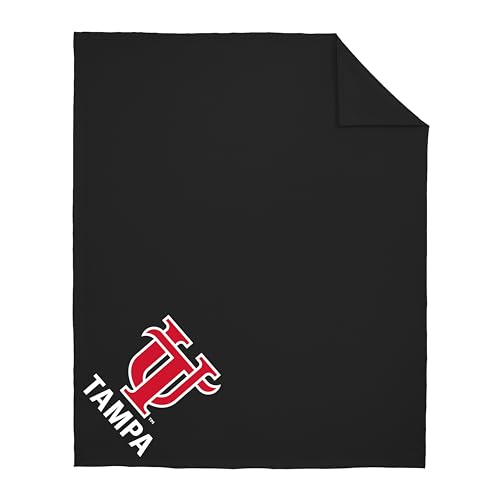 Tampa Spartans Throw Blanket – Officially Licensed NCAA College Fleece Blanket – Soft Plush Fan Blanket for Couch, Bed, Dorm Room & Game Day – Red – 50 x 60 Inch
