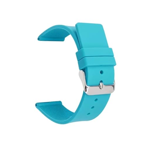Bracelet de montre en silicone souple et étanche pour Omega