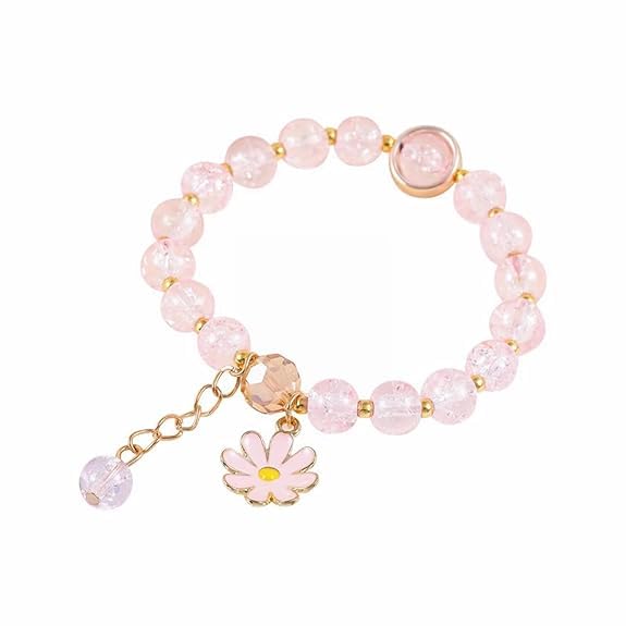See full amazon price history chart for Gemocracy Handcrafted Aquamarine Glass Beaded Bracelet with Floral Charm, 18 cm (black) Gemocracy Handcrafted Aquamarine Glass Beaded Bracelet with Floral Charm, 18 cm (black) (B0DFWVTDDH) Amazon Price History, Amazon Price Tracker
