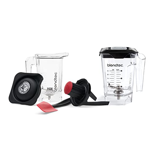 blendtec mini - Blendtec 46 oz Mini WildSide+ and 37 oz Twister Bundle - Blender Jars Compatible with Blendtec Blenders