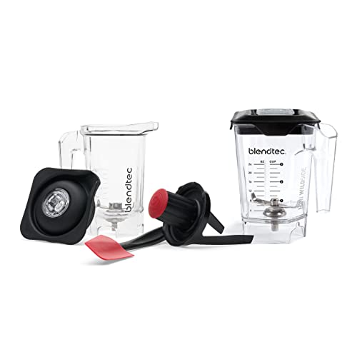 Blendtec Mini 46oz* WildSide+ & 37oz* Twister Jar Bundle, Clear by Blendtec - Used condition - US$186.46