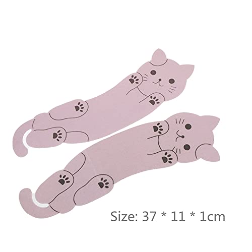 ENJY Kissen Toilettensitzbezug 4 Paar Wiederverwendbare warme und weiche WC-Sitzkissen und waschbare Sitzkissen für WC und Badbedarf (Color : B) – Bild 3