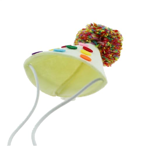 Set bufanda y gorro para mascotas pequeñas miniatura 3
