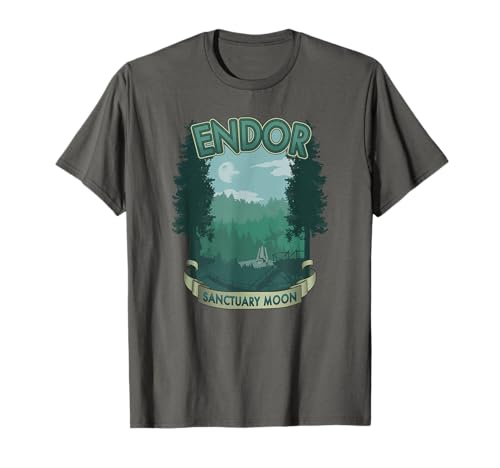 T-shirt Star Wars Endor motif durable pour en finir avec les imprimés qui s'effacent
