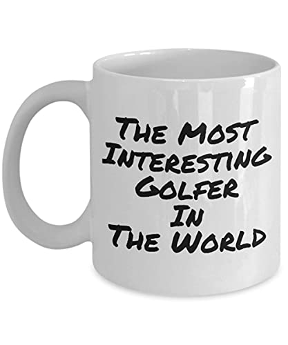 El golfista más interesante del mundo Tazas y tazas de café divertidas