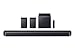 SAMSUNG Q Series Soundbar HW Q990F 11.1.4 hp w/subwoofer and rear speaker, graphite black