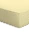 Produktbild schlafgut 004-008 Frottee Stretch Spannbetttuch / 150 x 200 cm, Kamille