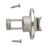 Compatible con agujeros de 25 mm: específicamente diseñada para montar en un agujero de 25 mm de diámetro en tu casco, esta herramienta es totalmente ajustable y no se afloja ni gotea bajo vibración.