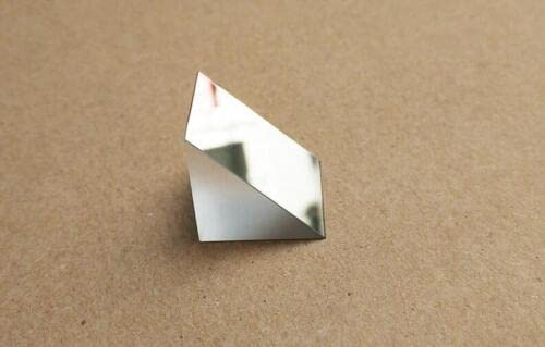 2pcs 10x10x10mm K9 Optical Glass Right Angle Slope Reflecting Prism Optics Prism