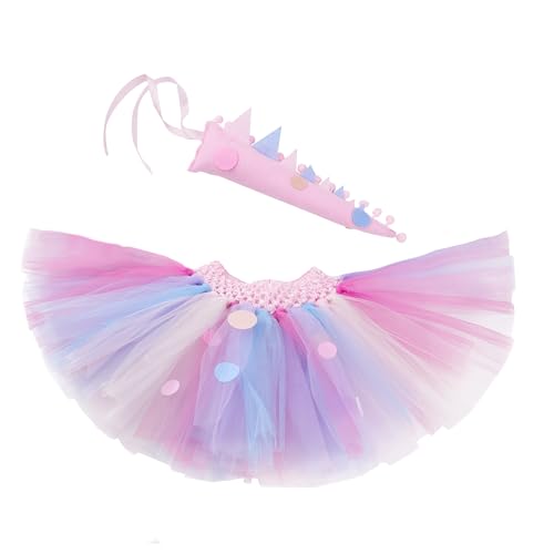 Baby Girls Dino 1st Birthday Tutu Outfit Infant Cotton Romper+Tutu Skirt+Dino Tail Cake Smash 3PCS Clothes Set3