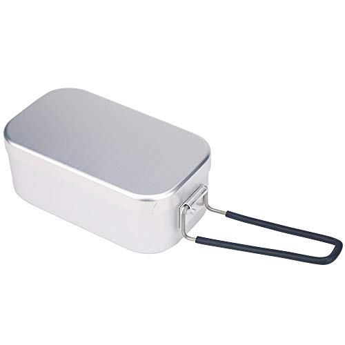 Milicamp Aluminum Survival Kit Box Canteen Mess Kit Lunch Box Portable Cooking Picnic Outdoor Camping Buy Online In El Salvador At Elsalvador Desertcart Com Productid