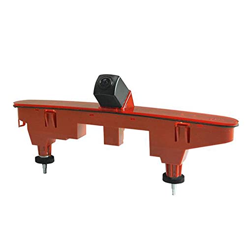 YMPA Câmara de visão traseira compatível com Transporter Peugeot Partner Citroen Berlingo luz de travão cor IR visão noturna 10 metros cabo NTSC sistema de visão traseira