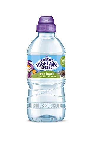 Highland Spring Wild-Life Eco Bottle Still Spring Water, 6 x 330ml