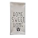 Home Sweet Home kitchen towel Housewarming gift