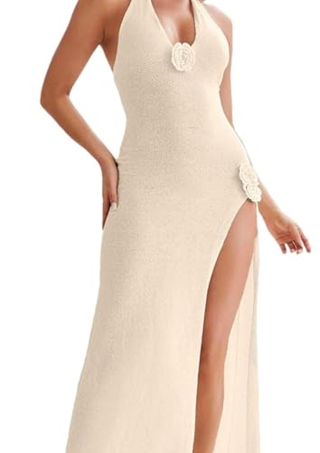 Vacation wear Crochet Beach Cover Up Summer Casual Dress Swimsuit Bathing Suit Swimwear Bikini Mesh Knit Dress