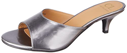 Carlton London Womens Pewter Heeled Sandal-6 Kids UK (CLL-6576) (B0B637CHM7) Amazon Price History, Amazon Price Tracker