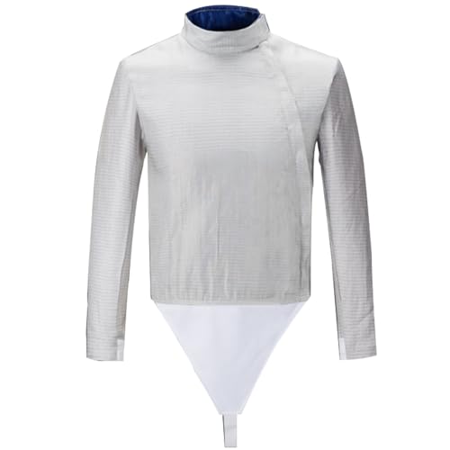 WANGCEPLSD Tops de Ropa de Esgrima Unisex Lavable, Traje Protector de Esgrimista Unisex de Metal, para Esgrimistas Diestros, Fácil de Poner y Quitar, para Florete y Espada(36)