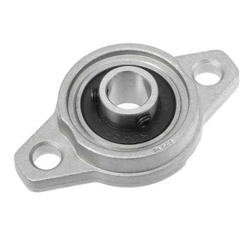 Palier rhombique KFL08 8mm moulé en zinc de haute pureté pour axe linéaire stable