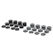 Hawkeng Medium Soft and Soft 6mm Rubber Spacers Especially Suitable for T-LCM Sim Racing Pedal Boxes