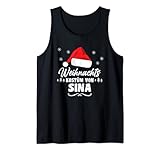 Weihnachtsshirt Weihnachtsmütze Vorname Namen