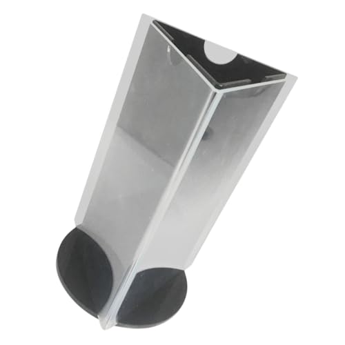 CIYODO Acrylic 3-Sided Rotating Table Card Menu Drink Sign Tag Holder Display Stand for Restaurant Shop A5