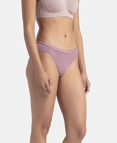 Jockey Women's Cotton Bikini (Pack of 3) (1525_Light Assorted_M_Light Assorted_M) - Image 3 thumbnail