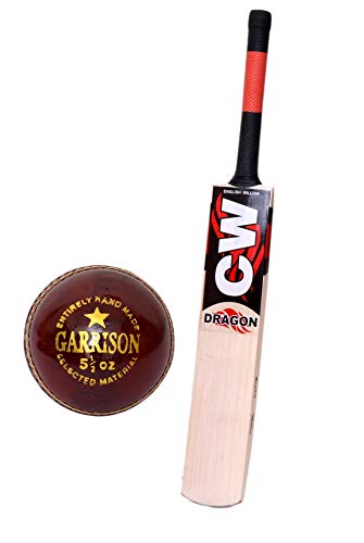 CW English Willow Cricket Bat Dragon Full Short Handle 7+ Grains Light Professional