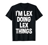 Lex Name Funny Joke Lover Birthday Designs