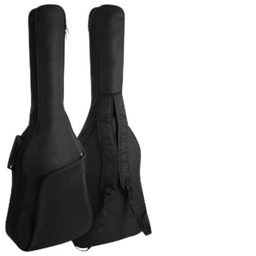 Funda universal para guitarra clásica eléctrica, mochila impermeable con bolsa de guitarra de 38 pulgadas/39 pulgadas, acústica, Gig, correas de hombro ajustables dobles acolchadas de 0.4 pulgadas y,