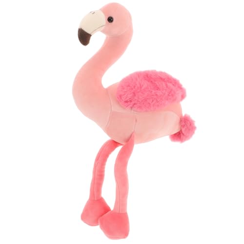 Toyvian Flamingo Rosa Brinquedo De Pelúcia Flamingo Boneca De Pelúcia Fofo Bichos De Pelúcia Para Cr