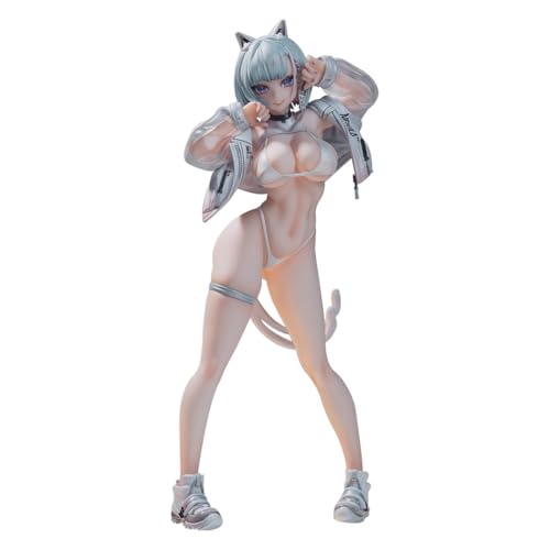 DEXSHUN Kin Mirai Nekomata MIU Figurine Anime Manga Illustration Figurines Mignon Chat Femme...