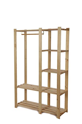 Armario perchero B de 25 Estantería 2 colores