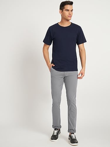 Image of KARGEENS Men Kargeens Men's Cotton Slim Fit Casual Chinos Trousers for Men Stylish