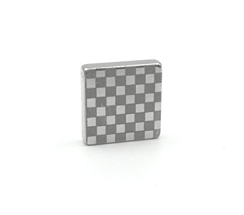 Tie Mags Checkmate - Silver - Magnetic Tie Clip