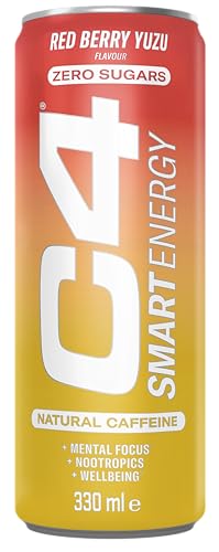 C4 Smart Energy (12x330ml) Red Berry Yuzu