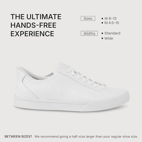 Image of Kizik Irvine Slip On Sneakers: Low-Profile Stretch Canvas, Rubber Soles, Casual Shoes for Women & Men, Hands Free Convenience, Wide Toe Box Options