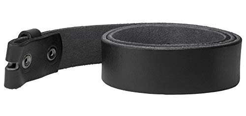 Gelante 4331154349 Genuine Full Grain Leather Belt Strap Without Belt Buckle G2016-Bk-L thumb #2