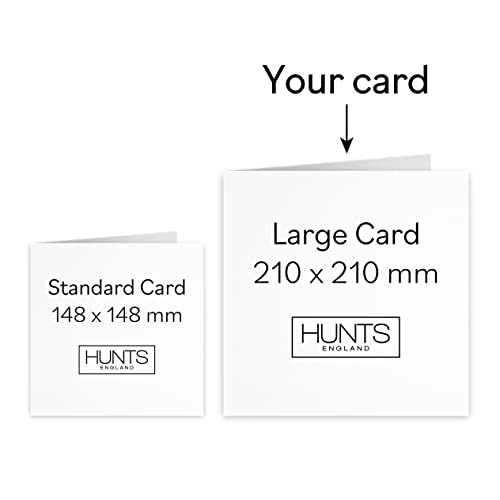 Hunts England, Large 11th Wedding Anniversary Card, 11 Years Together, Happy Anniversary, Timeless Collection, Large - Image 3