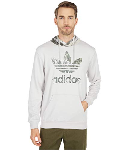 adidas Originals Camo Block Hoodie Grey One MD