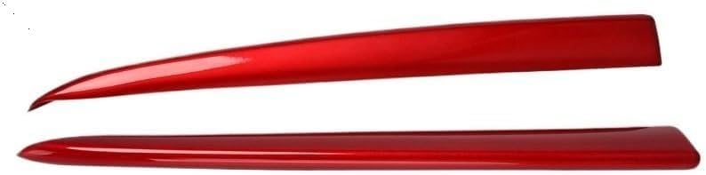 Car Front Grille Grill Cover Trim Molding for Mazda for 2 for Demio 2015-2017 DJ DL for for for Hatchback for Sedan for Styling [accessories](Red)