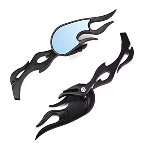 Espejos retrovisores para VT VTX de motocicleta custom universales cromados de calle