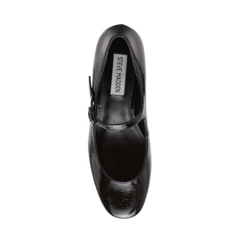 Zapatos de tacón Mary Jane Steve Madden Cyndie en charol negro talla 37 para un look de oficina elegante 3